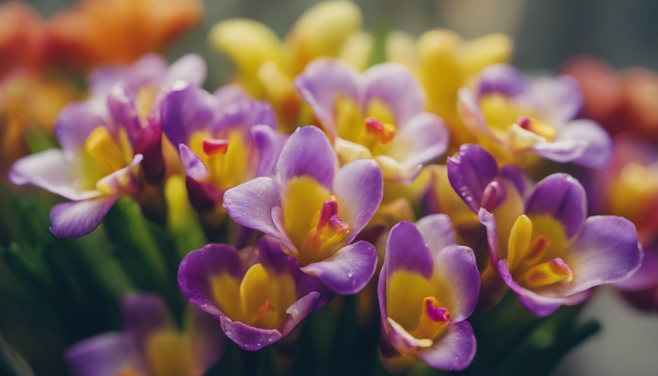 Characteristics of Different Colored Freesias