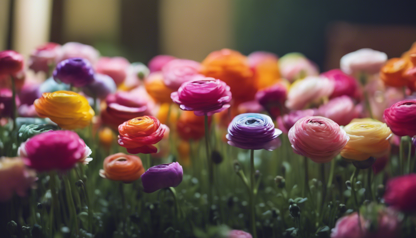 Colors of Ranunculus