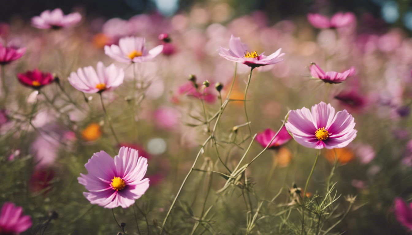 Cosmos Flowers in Art and Culture