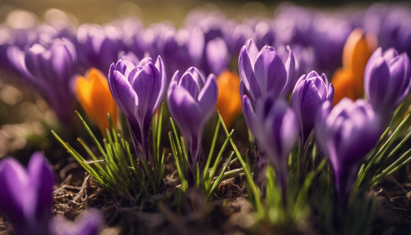 Harvesting and Using Crocus Products