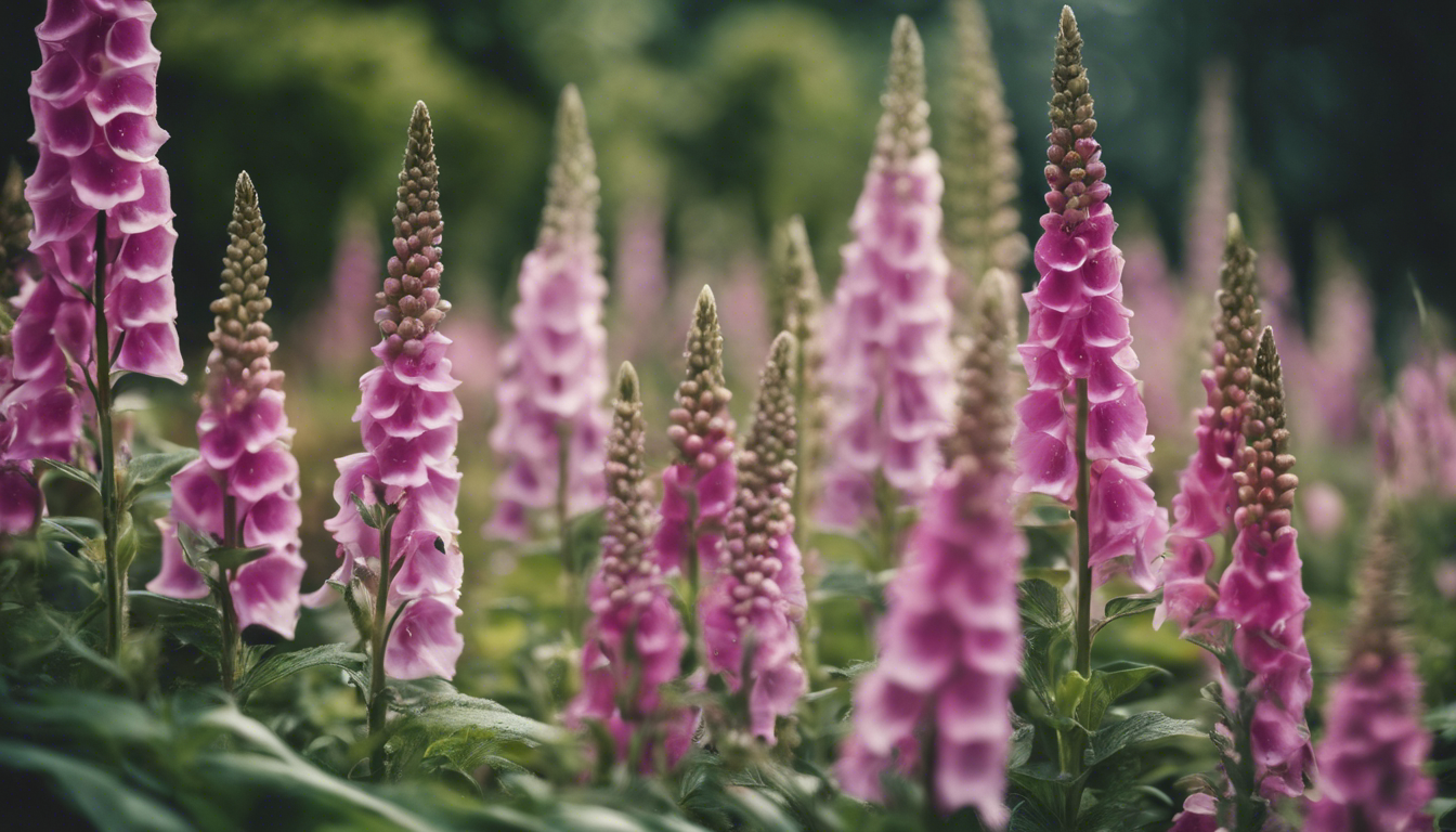 Landscaping Ideas with Foxgloves