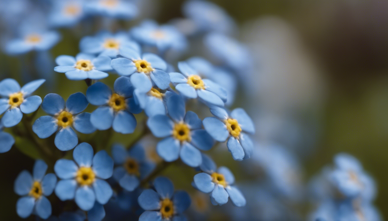 Medical and Folklore Uses of Forget-Me-Nots