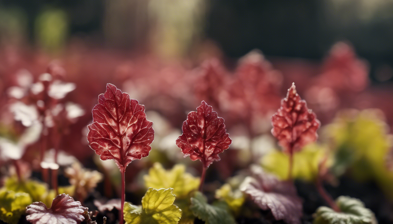 Propagation of Heuchera Plants