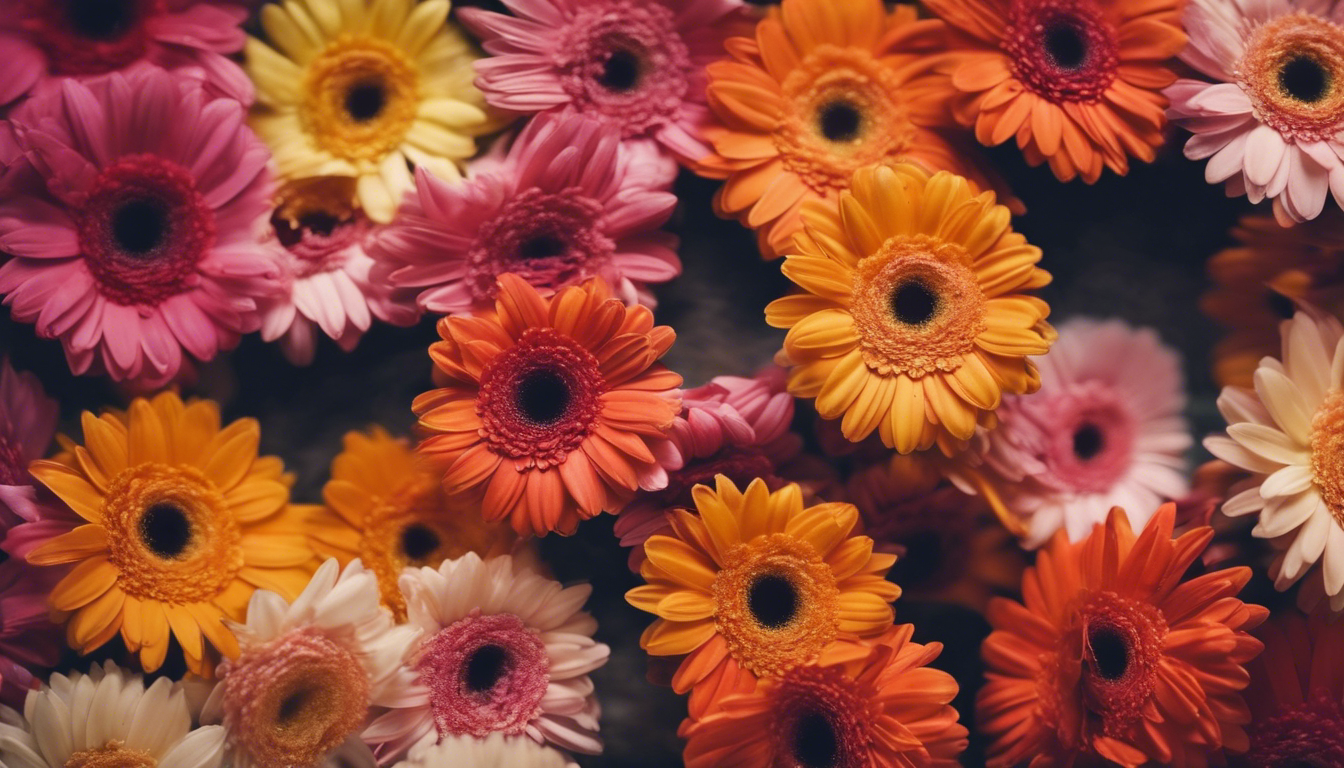 Varieties of Gerbera Daisies